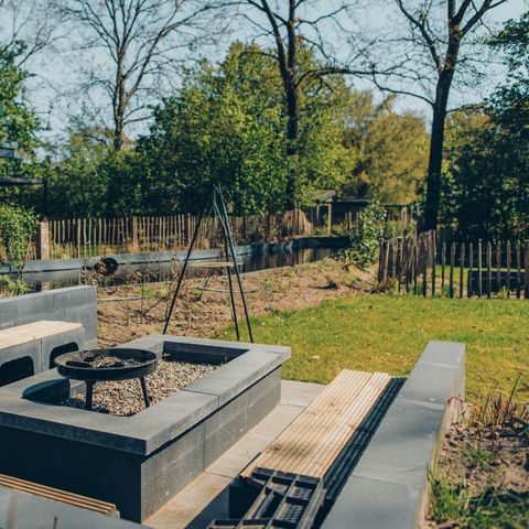 Lodge 5 personen - Loevestein Deluxe met Hottub