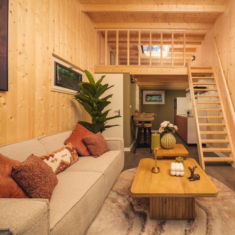 Tiny House 2 personen - Alpaca Retreat lodge