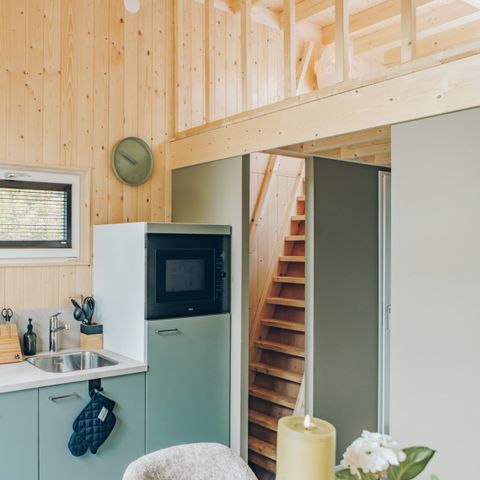Tiny House 4 personen - Alpaca Retreat lodge