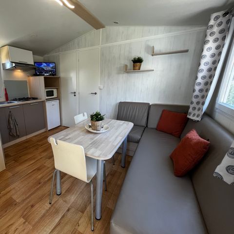 Stacaravan 4 personen - Confort - 2 kamers - 25m² - Frankrijk