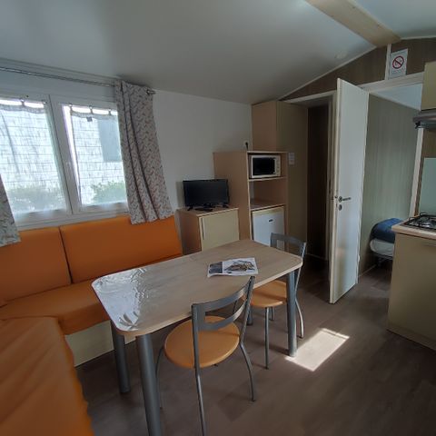 Stacaravan 4 personen - Confort - 2 kamers - 27m² - Frankrijk
