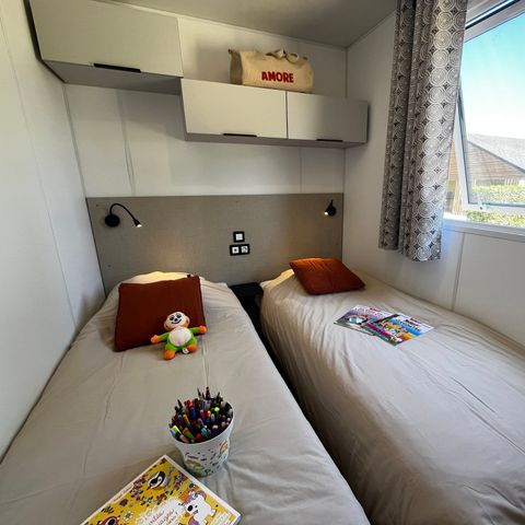 Stacaravan 4 personen - Prestige - 2 kamers - 26m² - Frankrijk