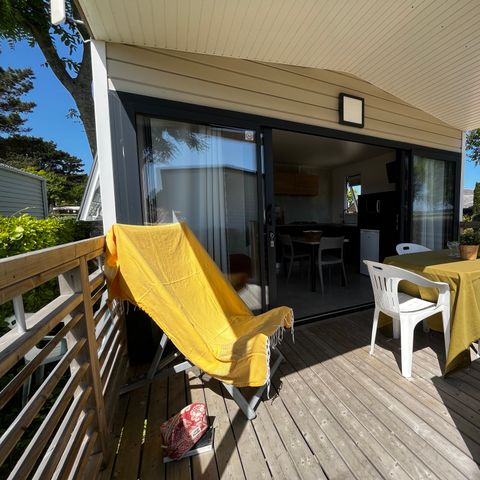 Stacaravan 4 personen - Prestige - 2 kamers - 26m² - Frankrijk