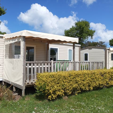 Stacaravan 4 personen - Prestige Plus - 2 slaapkamers - 27m² - Frankrijk