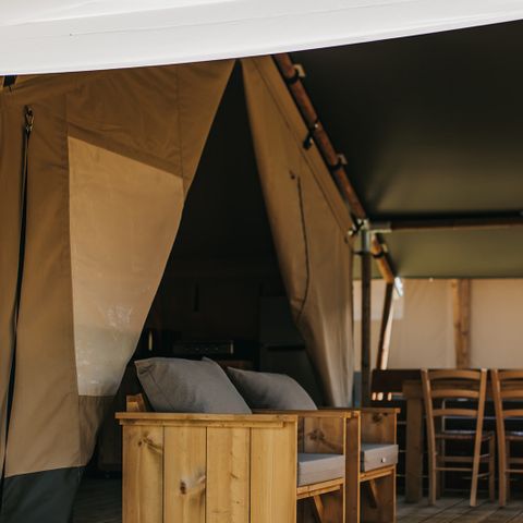 Safaritent 6 personen - (GARDEN)