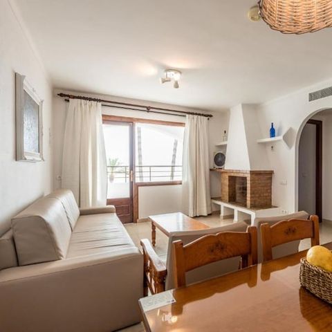 Appartement 6 personen - 4 volwassenen + 2 kinderen - Uitzicht op zee