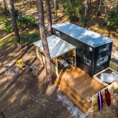 Tiny House 4 personen - Tiny huis Confort - 2 slaapkamers