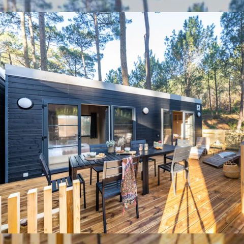 Tiny House 6 personen - Tiny huis Confort - 3 slaapkamers - 2 badkamers met douche