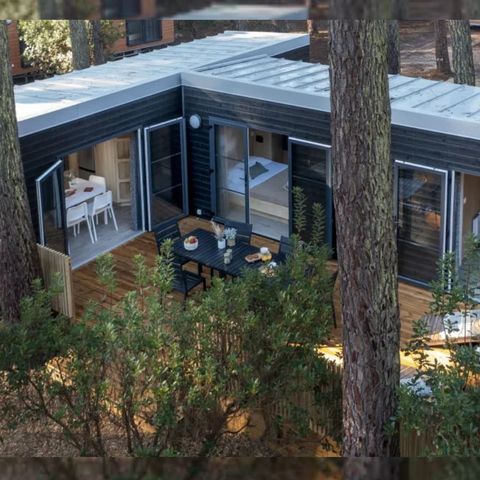 UNIEKE ACCOMMODATIE 6 personen - Tiny huis Confort - 3 slaapkamers - 2 badkamers met douche