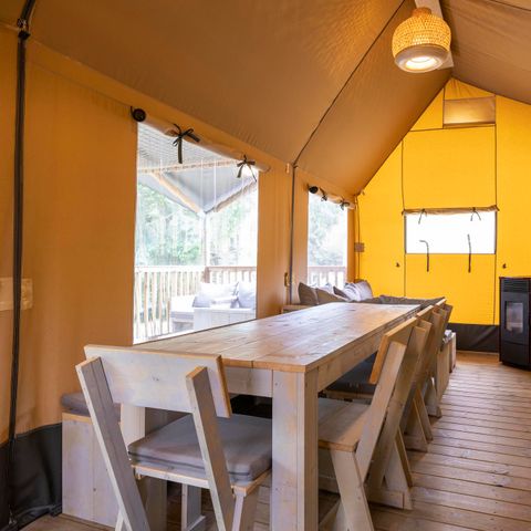 Safaritent 8 personen - Ranger Lodge - 8 slaapplaatsen