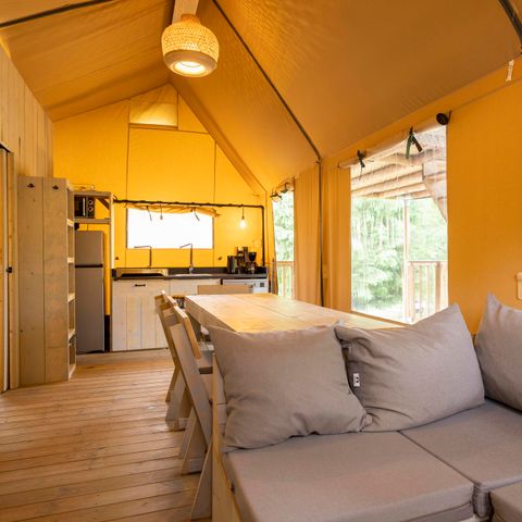 Safaritent 8 personen - Ranger Lodge - 8 slaapplaatsen