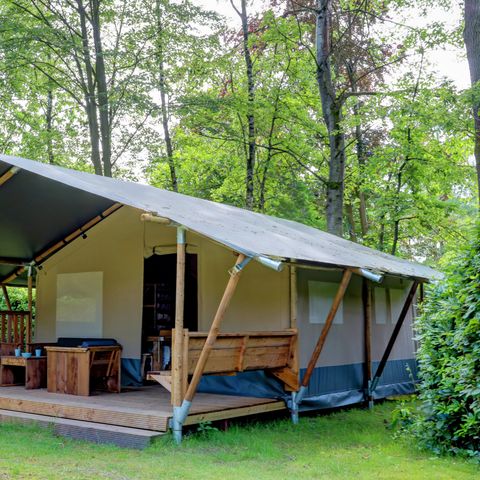 Safaritent 6 personen - Safari tenten zonder sanitair
