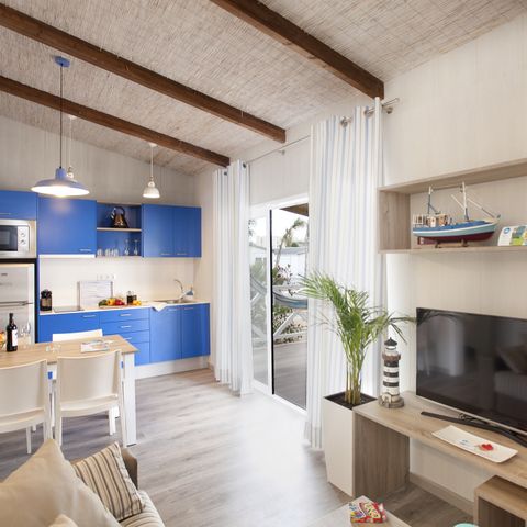 Bungalow 3 personen - Bungalow Caribe Club bed and breakfast