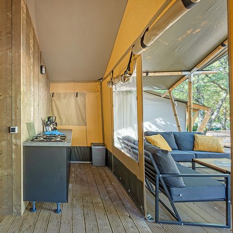 Safaritent 5 personen - Cikat - Lodge - 6P