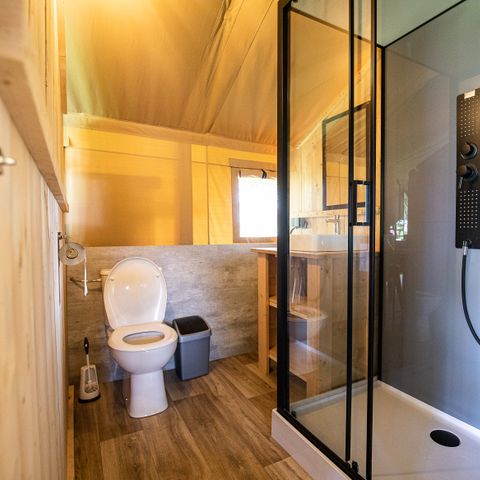 tent 4 personen - Glampingtent incl. sanitair