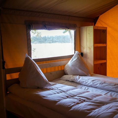 Safaritent 6 personen - incl. sanitair