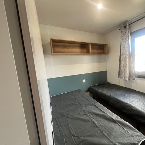 Stacaravan 4 personen - Comfort + 2 slaapkamers geïntegreerd terras