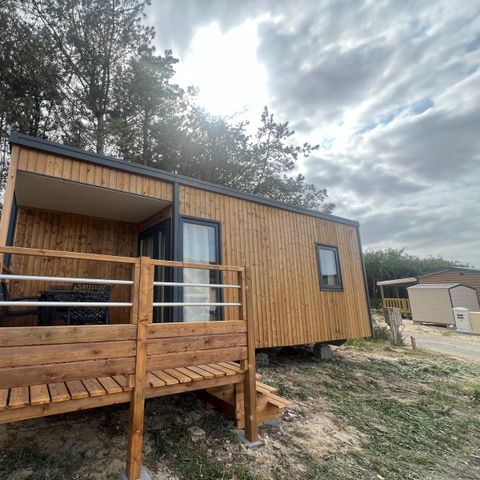 Stacaravan 4 personen - Comfort + 2 slaapkamers geïntegreerd terras