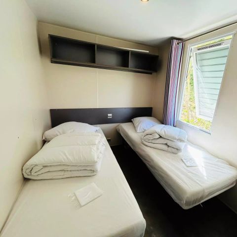 Stacaravan 4 personen - Stacaravan 2 slaapkamers 4 personen, TV, 28m2, 2019