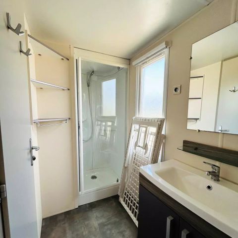 Stacaravan 4 personen - Stacaravan 2 slaapkamers 4 personen, TV, 28m2, 2019