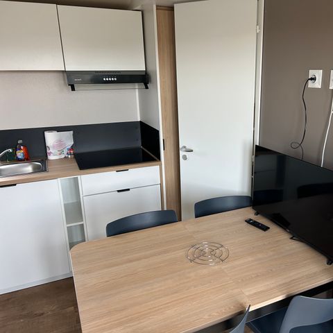 Stacaravan 6 personen - Confort + 3 slaapkamers Trigano