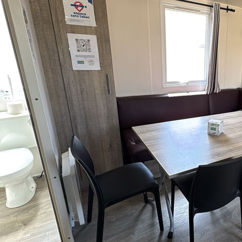 Stacaravan 6 personen - Comfort 3 slaapkamers