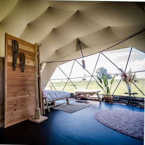 UNIEKE ACCOMMODATIE 4 personen - Dome