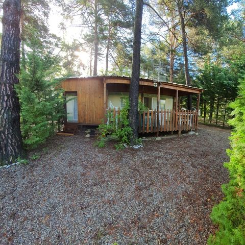 Stacaravan 4 personen - Vintage stacaravan met 2 slaapkamers