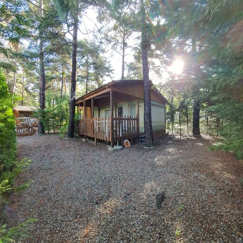 Stacaravan 4 personen - Vintage stacaravan met 2 slaapkamers