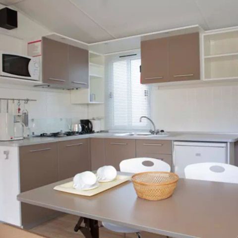 Bungalow 6 personen - Stacaravan | Classic | 2 slaapkamers | 4/6 pers. | Verhoogd terras | 1 badkamer | Airconditioning.