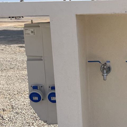 Kampeerplaats - STANDAARD met elektriciteit en water