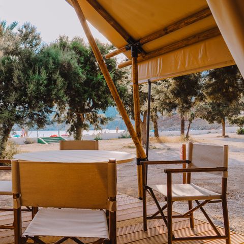 Safaritent 5 personen - ARENA SAFARI 5 ZEEZICHT