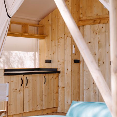 Safaritent 5 personen - ARENA SAFARI 5 ZEEZICHT