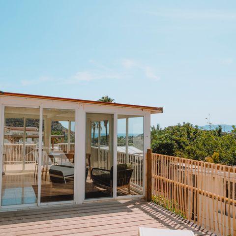 Bungalow 2 personen - BUNGALOW CONFORT VIEW - 02 SLAAPKAMERS