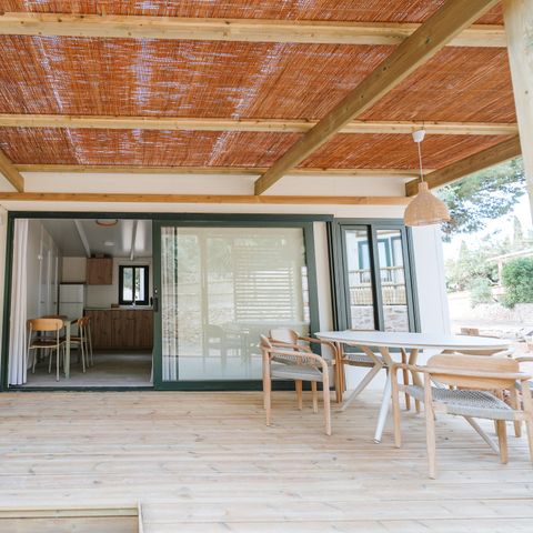 Stacaravan 6 personen - PREMIUM ALMENDRO 6