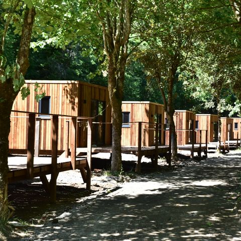 LODGE 4 personen - Ecolodge | 4 personen I Huisdieren welkom