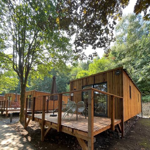 LODGE 4 personen - Ecolodge | 4 personen I Huisdieren welkom