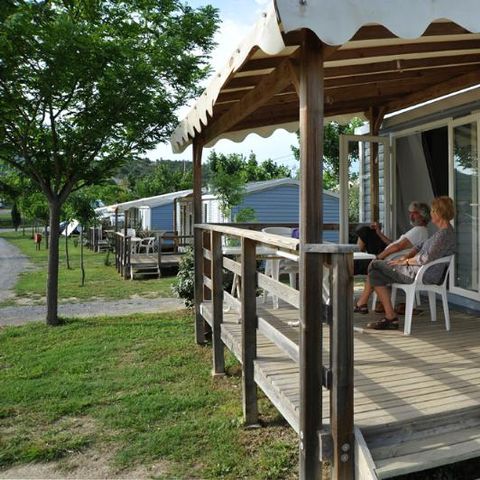 Stacaravan 4 personen - 2 kamers Riviera 27.5m² + airconditioning