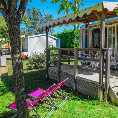 Stacaravan 6 personen - 3 slaapkamer Riviera 32m² met airconditioning