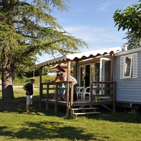 Stacaravan 6 personen - 3 slaapkamer Riviera 32m² met airconditioning