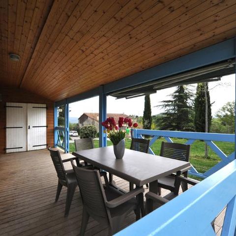 Chalet 10 personen - Lodge chalet Twin 65m²+35m²