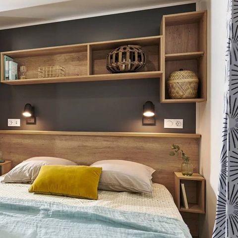 Stacaravan 4 personen - Stacaravan 2 slaapkamers 2 badkamers - Lescar MH D019