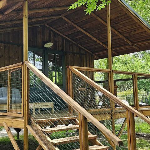 Chalet 2 personen - Cottage 1 slaapkamer SPA Privé - Lescar SPA D018