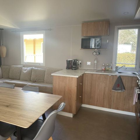 Stacaravan 6 personen - Stacaravan 3 slaapkamers - AMOR B62