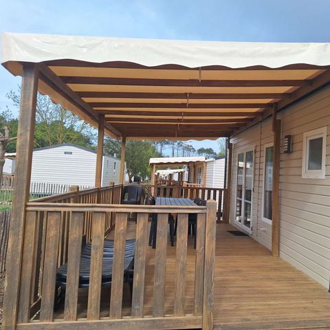 Stacaravan 6 personen - Stacaravan 2 slaapkamers - CALIN F37