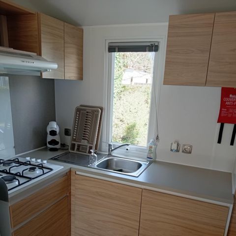 Stacaravan 6 personen - Stacaravan 2 slaapkamers - O'HARA E016 6 pers.