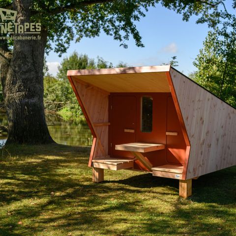 UNIEKE ACCOMMODATIE 2 personen - Sprinkhanen (zonder sanitaire voorzieningen)