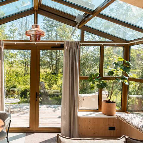 Tiny House 4 personen - Large Greenhouse