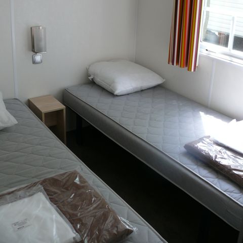 Stacaravan 6 personen - Stacaravan met 3 slaapkamers