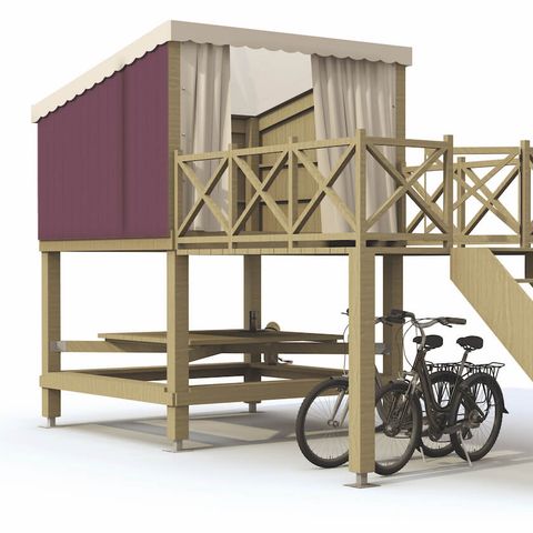 UNIEKE ACCOMMODATIE 2 personen - Campétoile: geen keuken - geen sanitair